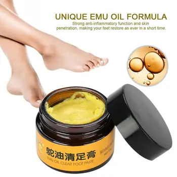 

30g Emu Oil Foot Care Massage Cream Anti-Fungal Cream Remove Dead Skin Foot Ointment Cream for Foot Care Deodorant Treatment