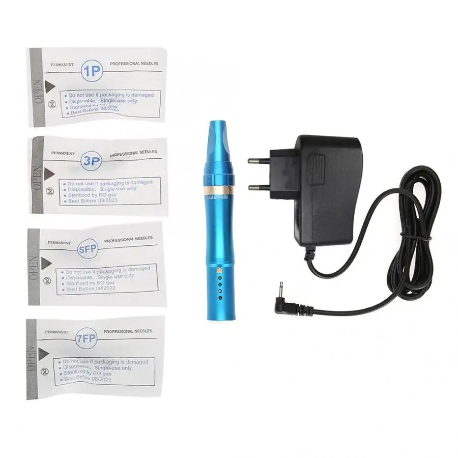 100-240 V полу-оборудование для перманентного макияжа микроблейдинг машина татуировки ручка с картриджем Иглы Постоянный макияж ЕС Plug