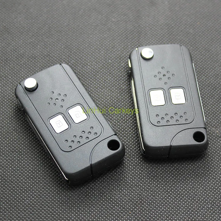 

PINECONE for ZHONGHUA COUPE Key Case 2 Buttons Blank Blade Modified Remote Blank Key Shell Cover 1 PC