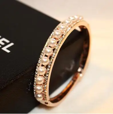 AAAA+ циркониевые браслеты «бантик» и браслеты для женщин роскошный браслет для женщин на День святого Валентина ювелирные изделия подарки Золото и серебро - Окраска металла: H00107