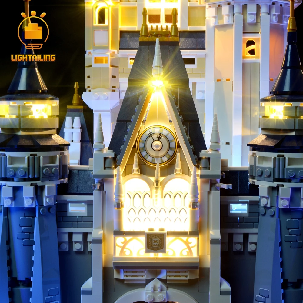 LIGHTAILING LED Light Kit For Creative Series Cinderella Princess Castle Model Light Set Compatible With 16008 And 71040 LIGHTAILING LED Light Kit For Creative Series Cinderella Princess Castle Model Light Set Compatible With 16008 And 71040