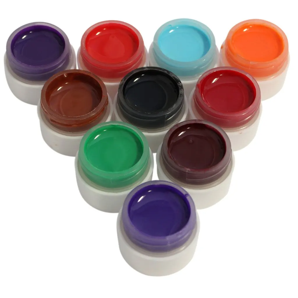 Set of 10 Metallic UV Color Gels for Nail Art | Красота и здоровье