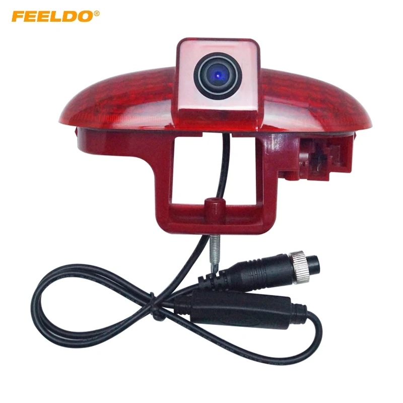 

FEELDO Car Rear View Brake Light Camera For Renault Trafic Opel Combo/Vauxhall Vivaro Backup Camera #5793