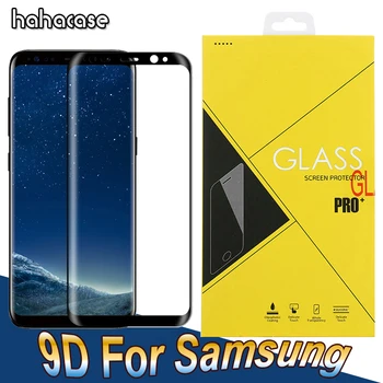 

30pcs 9D Full Coverage Curved Tempered Glass For Samsung Galaxy S20 Ultra S10 Lite Note 10 Plus 9 8 Screen Protector With Box