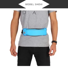 Outdoor Pockets Men and Women Running Sports Music Phone Bag Thin Intimacy Invisible Pockets Travel Wallet