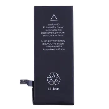 

1810mAh 3.8V Li-ion Battery Rechargeable Batteries For iPhone 6 Phone Replacement Battery 4.7" For iPhone 6