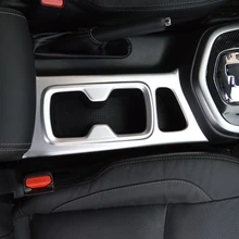 ABS Пластик для Nissan Navara NP300 аксессуары автомобильный Стайлинг автомобиля спереди стакана воды рамка полоска для автомобильной двери Накладка