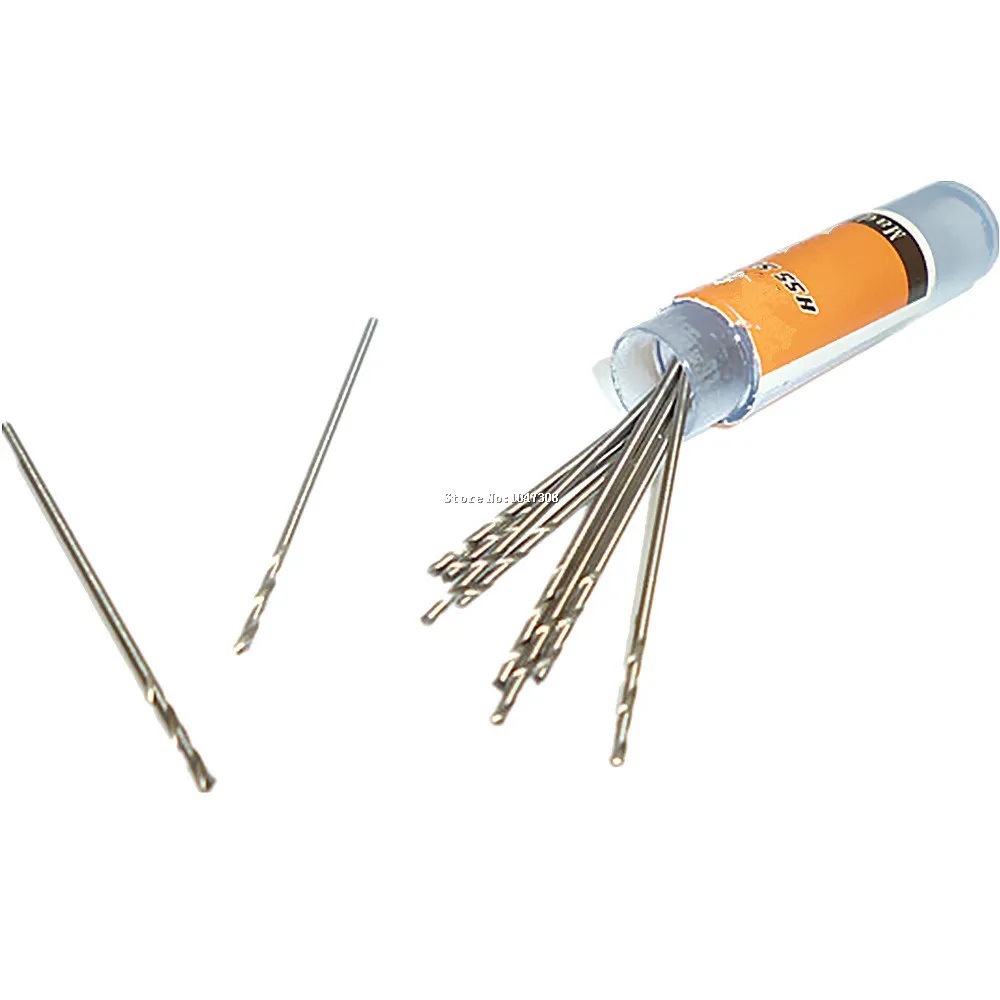 1mm 10 pieces Twist Drill bits Metric High speed steel