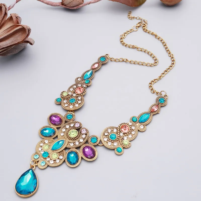 Женское Ожерелье чокер MINHIN винтажное ожерелье с цветком|chokers necklaces for women|choker