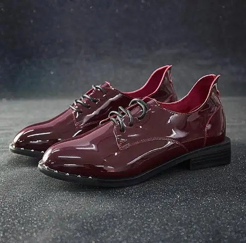 Женские туфли оксфорды в британском стиле из мягкой кожи|oxford flats|oxford shoes womenleather