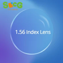 1,56 индекс, прозрачные оптические линзы с одним видением, защита от излучения, анти-УФ, астигматизм, близорукость, дальнозоркость, линзы по рецепту, 2 шт