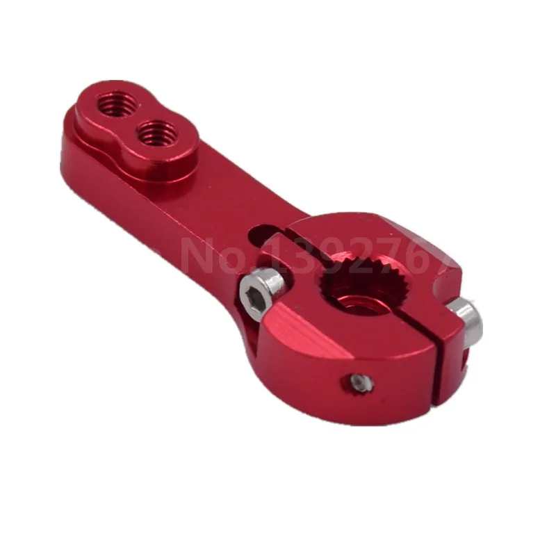 Серводвигатель из алюминиевого сплава CNC 2 шт./лот 25T для моделей масштаба 1/8 1/10