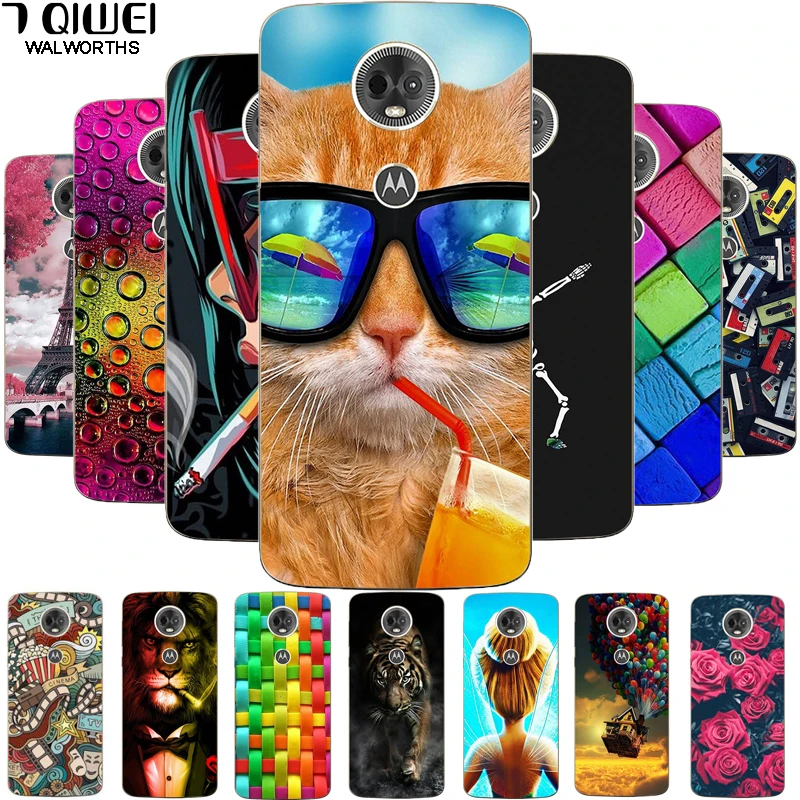 

Cases For Motorola Moto G6 Play Silicone Case Soft Cat Back Cover Phone Case For Motorola Moto G6 Play Case G 6 Play TPU G6Play