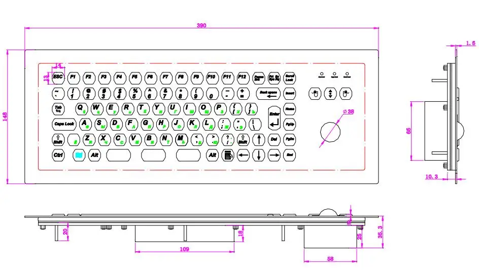 Размер стандартной клавиатуры. Специальные клавиши на клавиатуре компьютера. Клавиатура jk 61 чертеж. Габариты компьютерной клавиатуры. Размер кнопок клавиатуры.