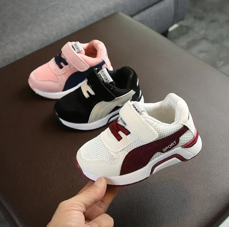 

Hot Children Shoes Antislip Soft Bottom Baby Sneaker Casual Flat Sneakers Shoes size 21-30 Girls Boys Sport Shoes