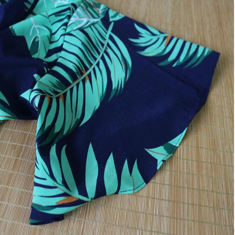 Элегантное шифоновое летнее платье с v образным вырезом и принтом Пляжное