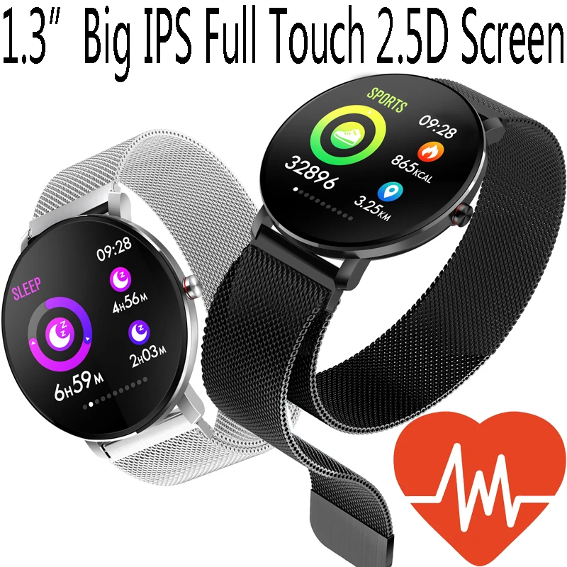 Смарт-браслет Smartband 2.5D с 1 3-дюймовым экраном фитнес-браслет измерением пульса