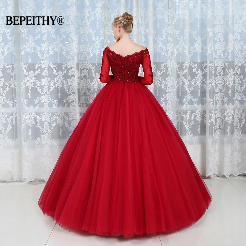 Robe De Soiree, бальное платье, кружевной топ, вечернее платье, вечерние, элегантные,, с длинным рукавом, длина до пола, винтажные, выпускные платья