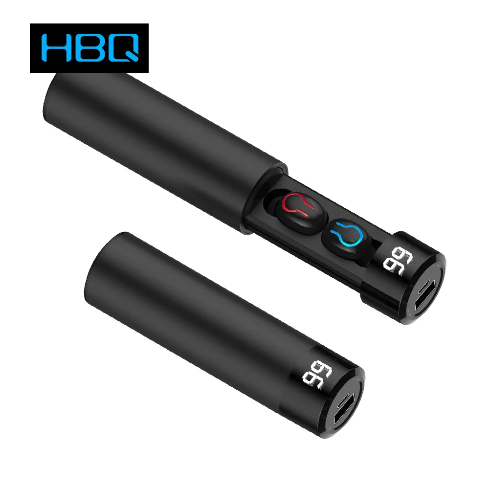 

HBQ Q67 TWS Mini Bluetooth Earphone 5.0 Wireless Earbuds 3D Stereo With Dual Mic Sport Waterproof Earphone Car Pairing Headset