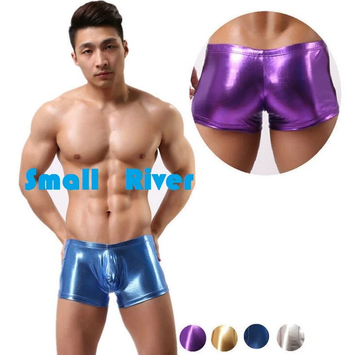 Wholesale Men's underwear Male Fashion sexy bronzing stage catwalk men U convex panties Men Boxers shorts|mens boxer shorts|boxer shortsboxer AliExpress