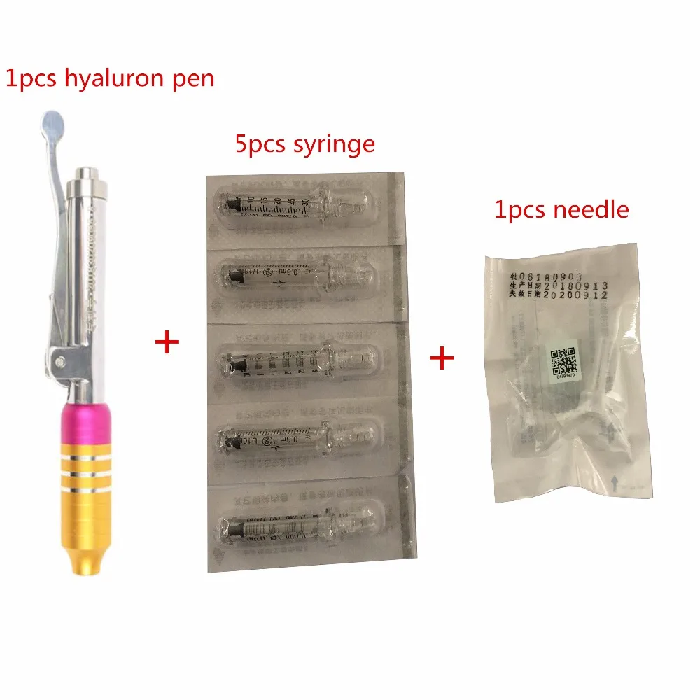 

2019 HOT hyaluron pen Adjustable High Pressure Hyaluronic Acid Pen For Anti Wrinkle / Lifting Lip hyaluron gun atomizer