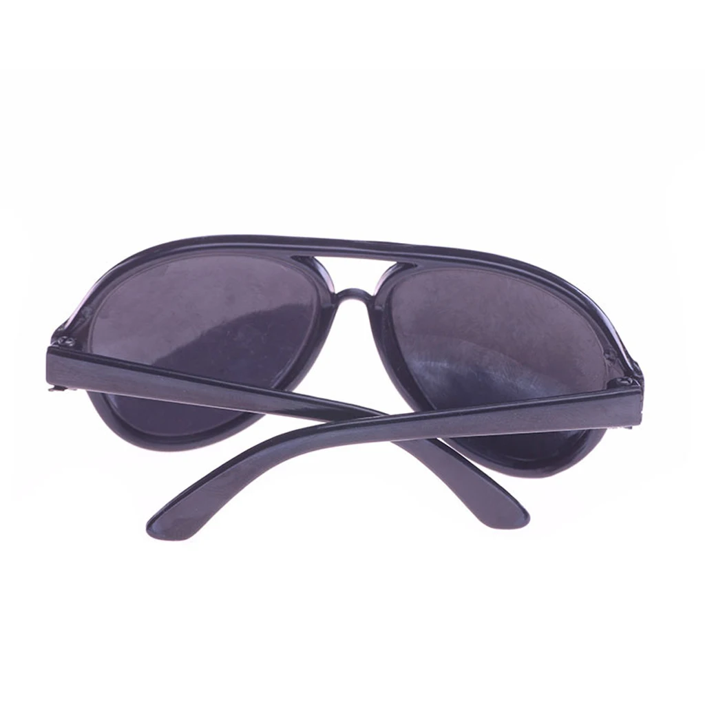 Pair of Various Colors Fashion Oval Frame Glasses Sunglasses for Girl Dolls Costume Matching Accessories