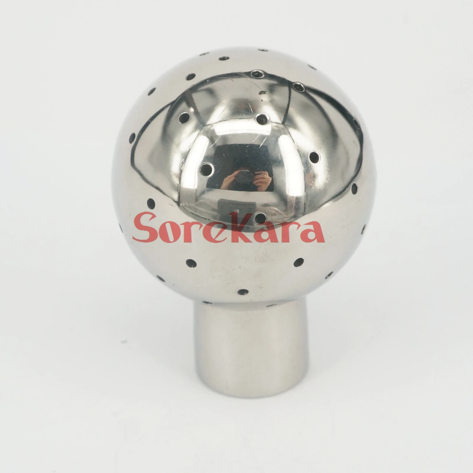 1/2 &quotBSP Женская резьба 304 Нержавеющая сталь санитарная нить Fix спрей шарик для