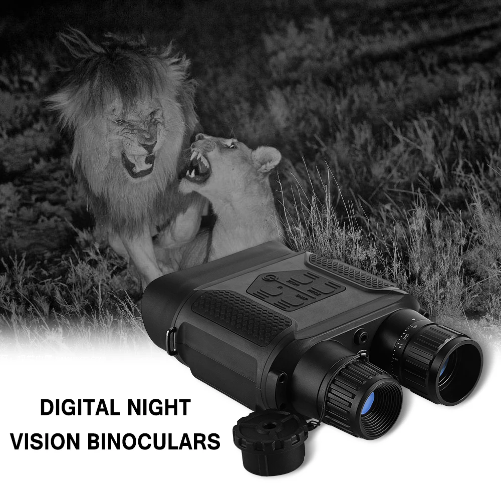 

7x31 Hunting Night Binocular Digital Infrared Scope Hunting Night Vision 400m/1300ft Range 2" LCD Screen for Outdoor Tunting