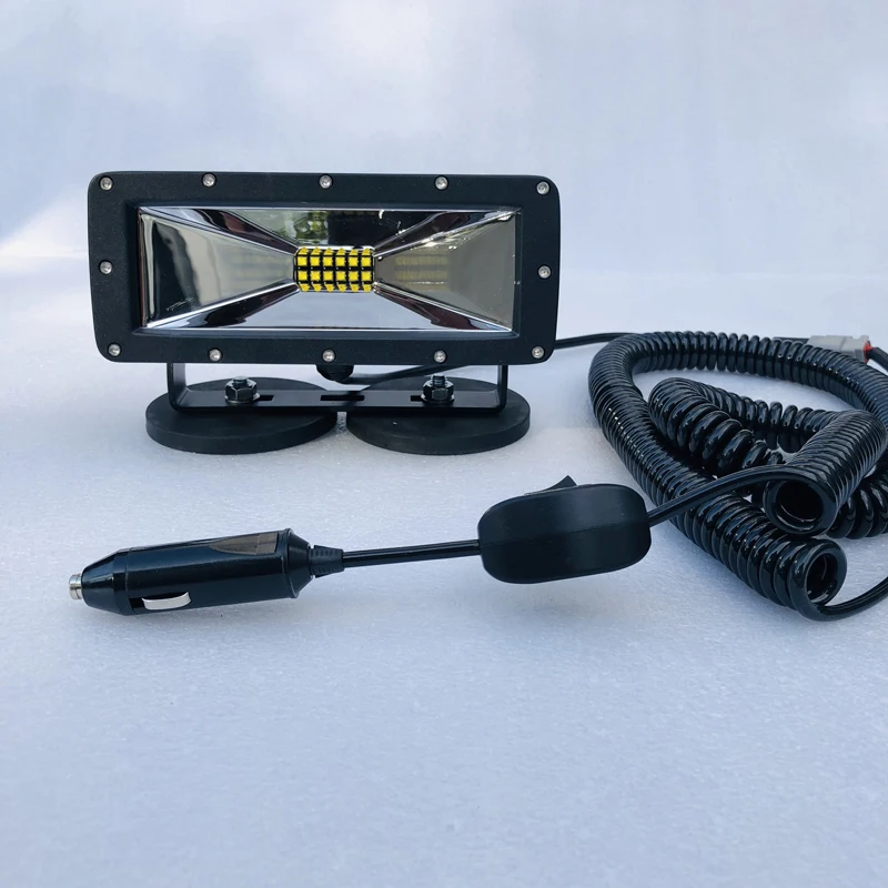 120W High power Led headlight 7" White Flood Offroad Roof Mount led