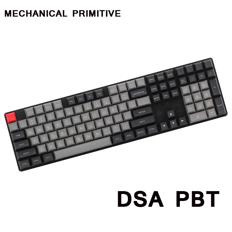 MP Dolch Color DSA 145 клавиши PBT радиочастотная Valture Keycap Cherry MX Переключатель keycaps для