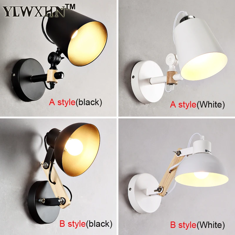 Креативные Настенные светильники Wandlamp светодиодный прикроватный столик для