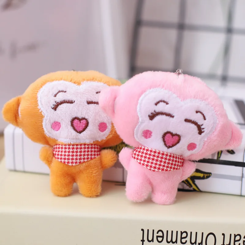 5 шт./лот мягкие плюшевые игрушки в форме обезьяны брелок милый TATA VAN COOKY CHIMMY SHOOKY KOYA