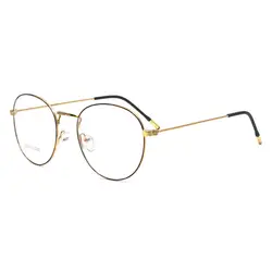 TR90 круглые очки кадр Для женщин модные заклепки оптических близорукость рецепту ясно компьютерные очки рама x2017