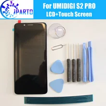 UMIDIGI S2 PRO ЖК-дисплей+ сенсорный экран протестированный ЖК-дигитайзер стеклянная панель Замена для UMIDIGI S2 PRO