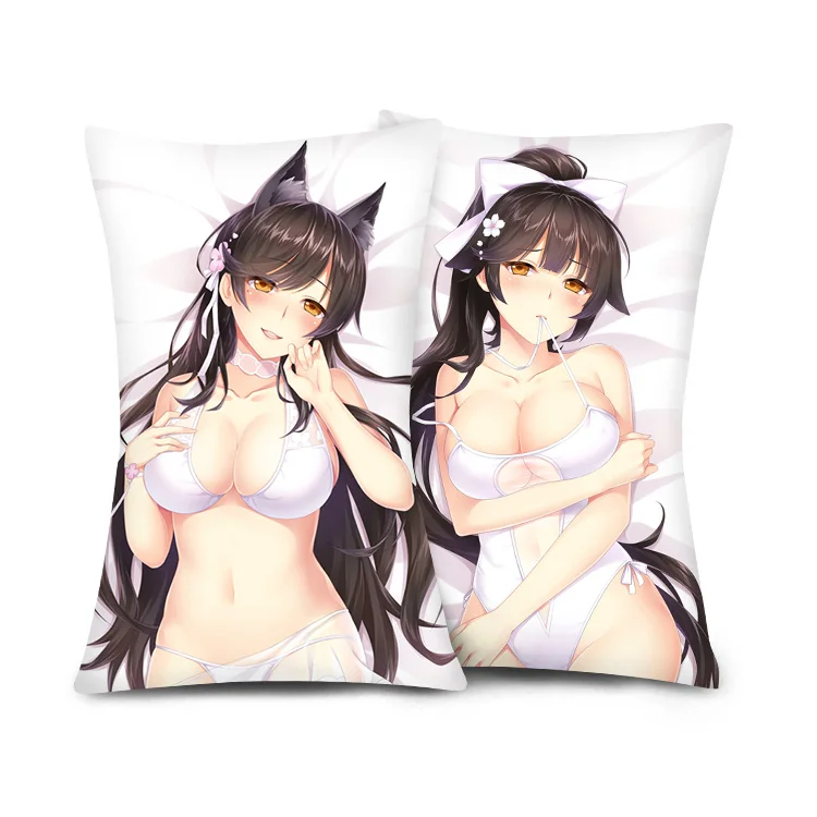 Игра Azur Lane Atago и Такао обниматься тела чехол Крышка 2WAY ткань пикантные наволочка с