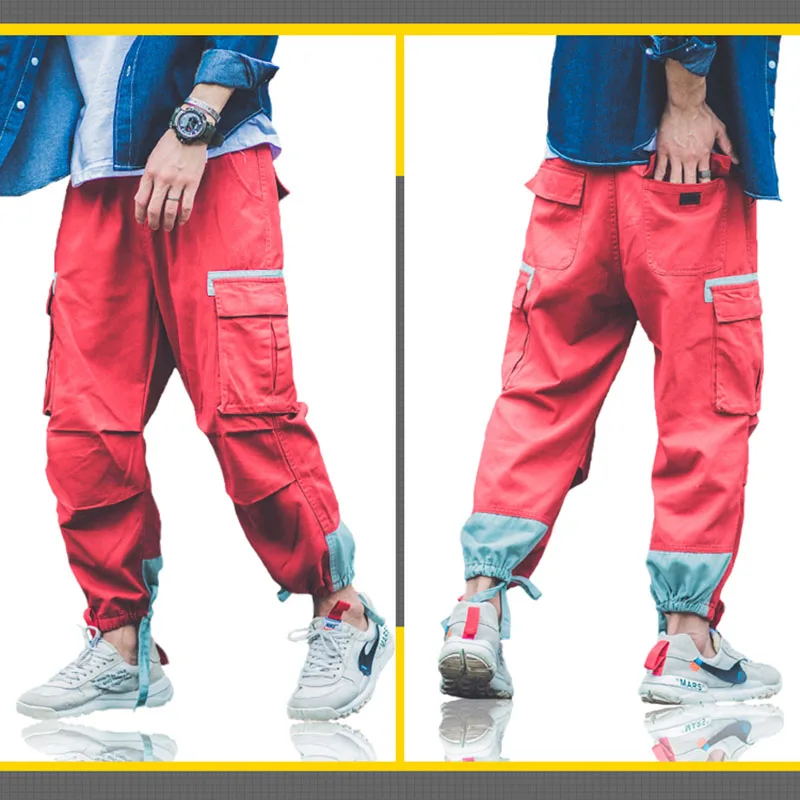 Street Style Pants Korean Fashion Clothing For Men  (12)