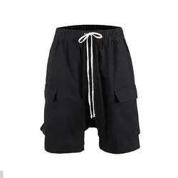 High Street Лето 2019 г. Mmulti карман Модные для мужчин Высокое качество короткие повседневное прохладный черный одежда хип хоп новый дизайн Harajuku