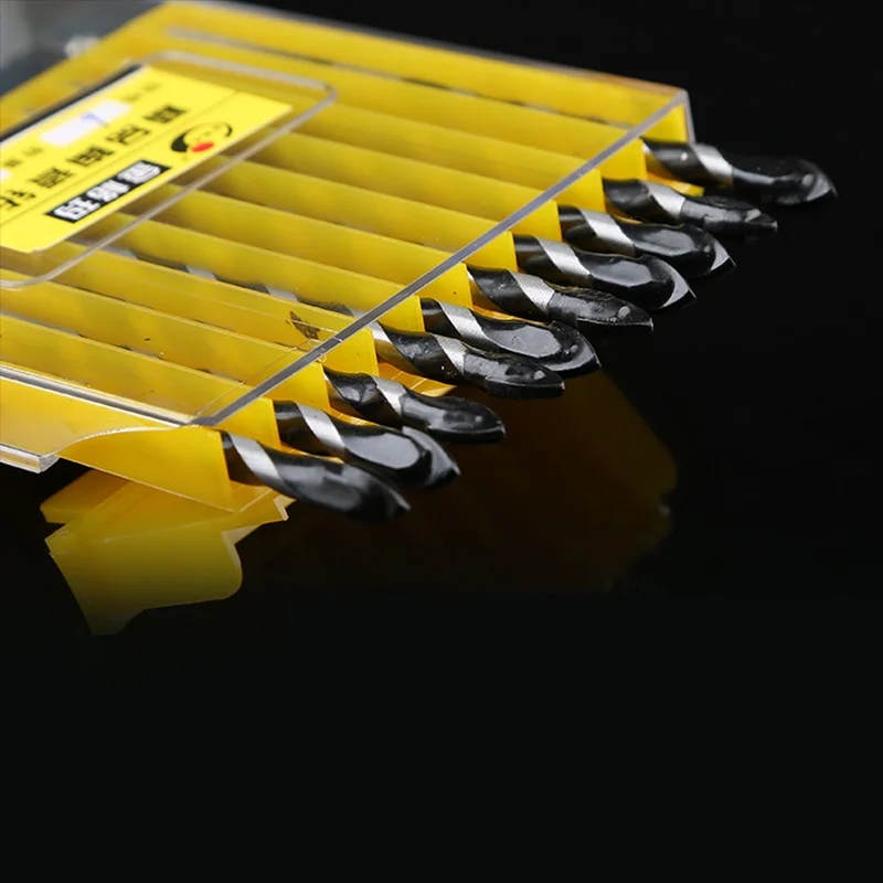 DUAN FA 10 pcs a lot drill bit set Twist Drill Bit High Speed Steel Size 3-4.5 MM Cobalt Drill Torch Hole Stainless Steel Tool