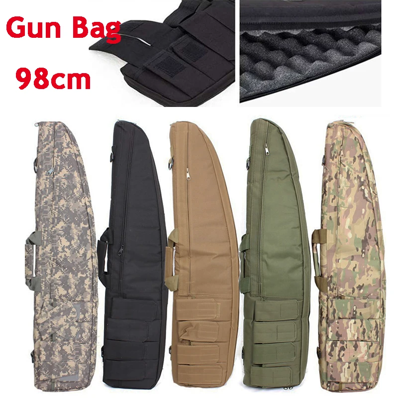 

Tactical Gun Bag 98CM Outdoor Hunting Rifle Carry Bags Protection Case Airsoft Shooting Gun Rifle Accessories Backpack
