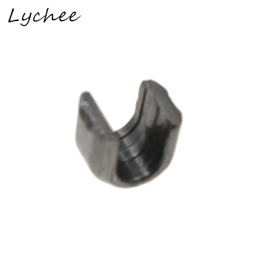 Lychee 150 шт. 5 # Высококачественная U образная металлическая застежка молния стопор