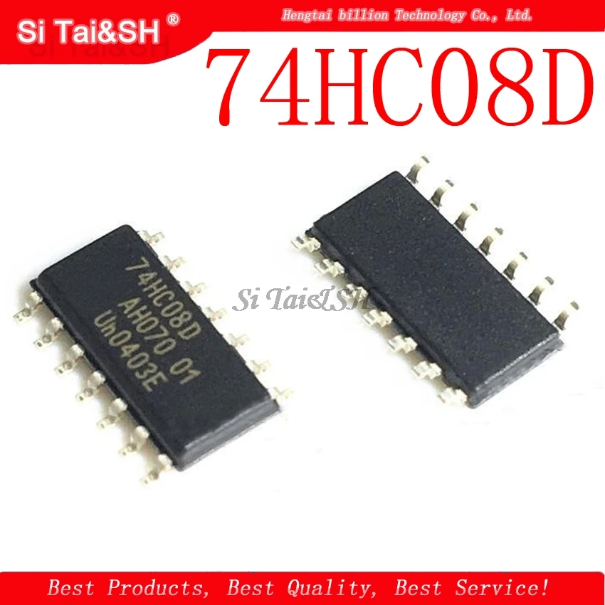 

1pcs/lot 74HC08 74HC08D SN74HC08DR SOP14 SN74HC08D HC08