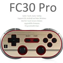 DHL FedEx 8Bitdo FC30 Pro беспроводной Bluetooth геймпад игровой контроллер Джойстик для iphone android PC Mac Linux