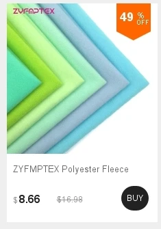 ZYFMPTEX самая дешевая кукольная текстильная ткань шириной 140 см волокна высокой плотности с ворсом Telas Tissus шитье Лоскутное шитье ручной работы 29 цветов