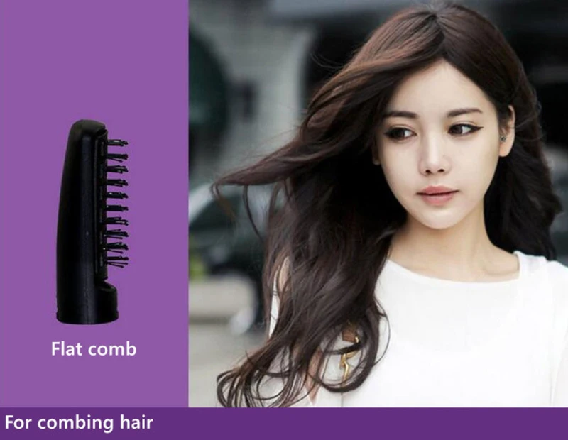 Secador de Cabelo Profissional e Volumizer e Alisador de Cabelo Escova de Cabelo 7 em 1 Multifuncional D42 17 secador de cabelo profissional e volumizer e