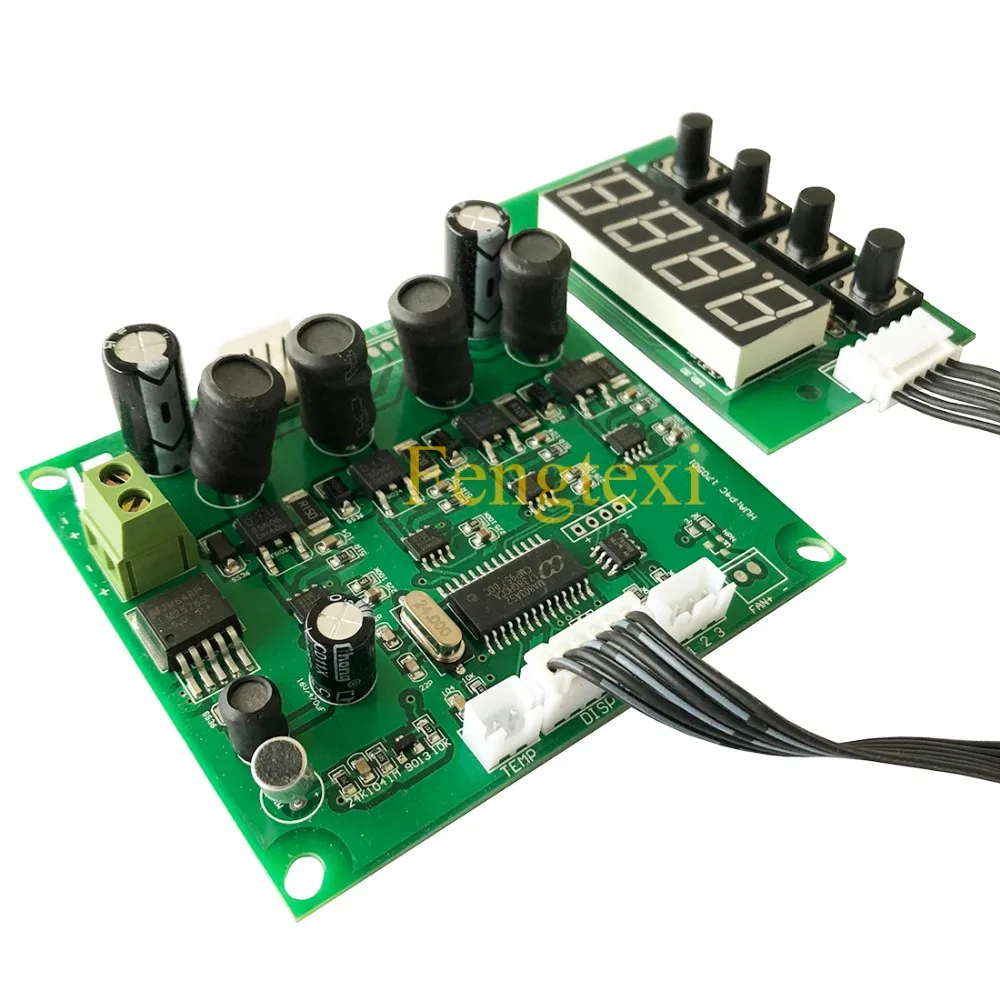

6in1 RGBWA UV 11CHs Stage LED Par Light Spare PCB Part Board with Display Board