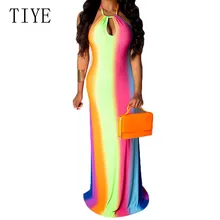 TIYE Summer Maxi Dress Sexy Hollow Out Sleeveless Pencil Dress Women Bodycon Bandage Printed Vintage Dress Plus Size S-XXL TIYE Summer Maxi Dress Sexy Hollow Out Sleeveless Pencil Dress Women Bodycon Bandage Printed Vintage Dress Plus Size S-XXL