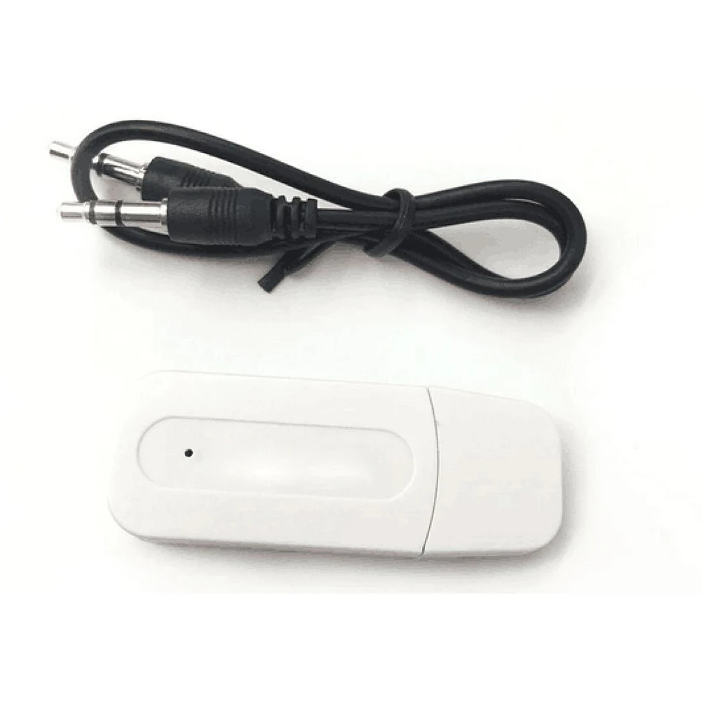 - 50pcs USB Bluetooth AUX Wireless Car Audio Receiver A2DP Music Adapter For AndroidIOS Smart Mobile Phone 35mm Jack