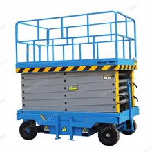 14 м Ножничные домкраты подъемный стол платформа