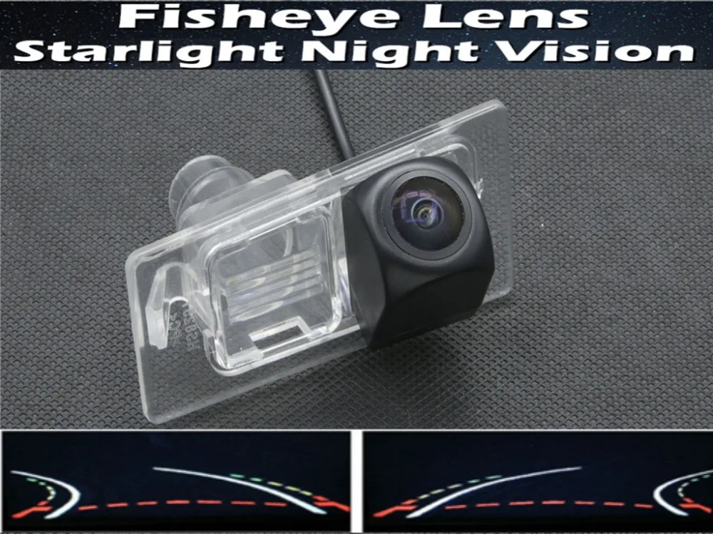 

1080P Fisheye Trajectory Tracks Rear view Camera For Asian Hyundai Elantra 2011 2012 Kia Ceed European Version Backup Camera