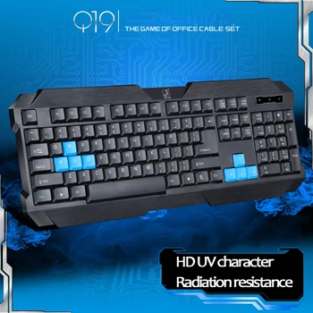 

Wired USB Gaming Keyboard Computer Keyboard with 4 Star Waterproof ABS Material Office User for Loptop pc Computer gamer
